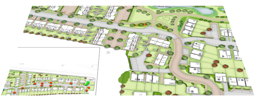Vista landscape plan extract
